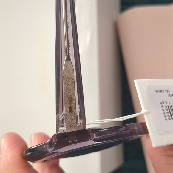 Zimmermann Amélie Butterfly Sunglasses  Foundry Grey New Box Case Cloth Papers - Picture 10 of 10